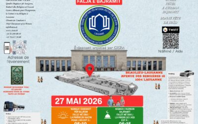 Falja e Kurban Bajramit në Lausanne – 27 Maj 2026 – Lausanne